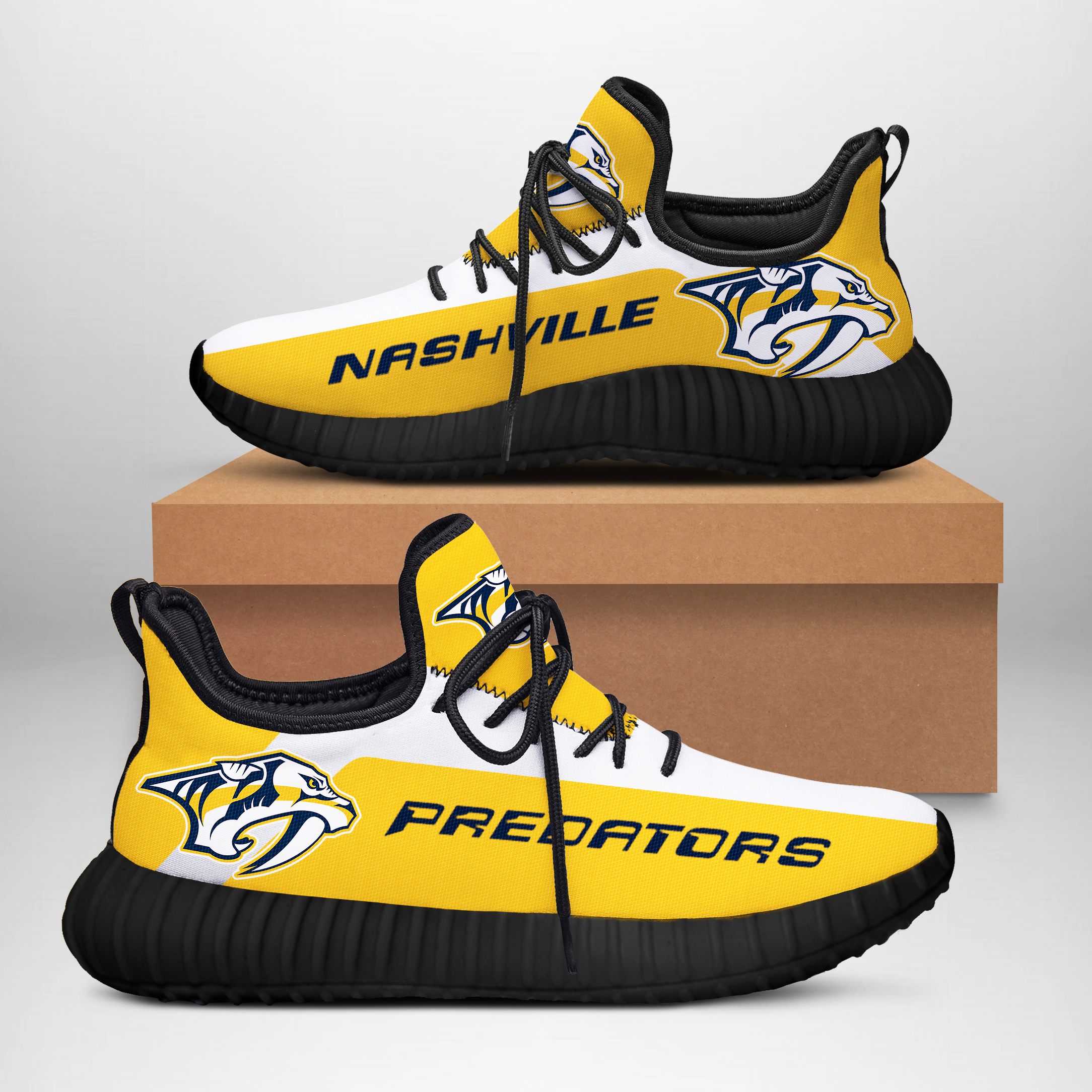 JWFancy Nashville Predators Reze Sneakers Shoes For Men And Women