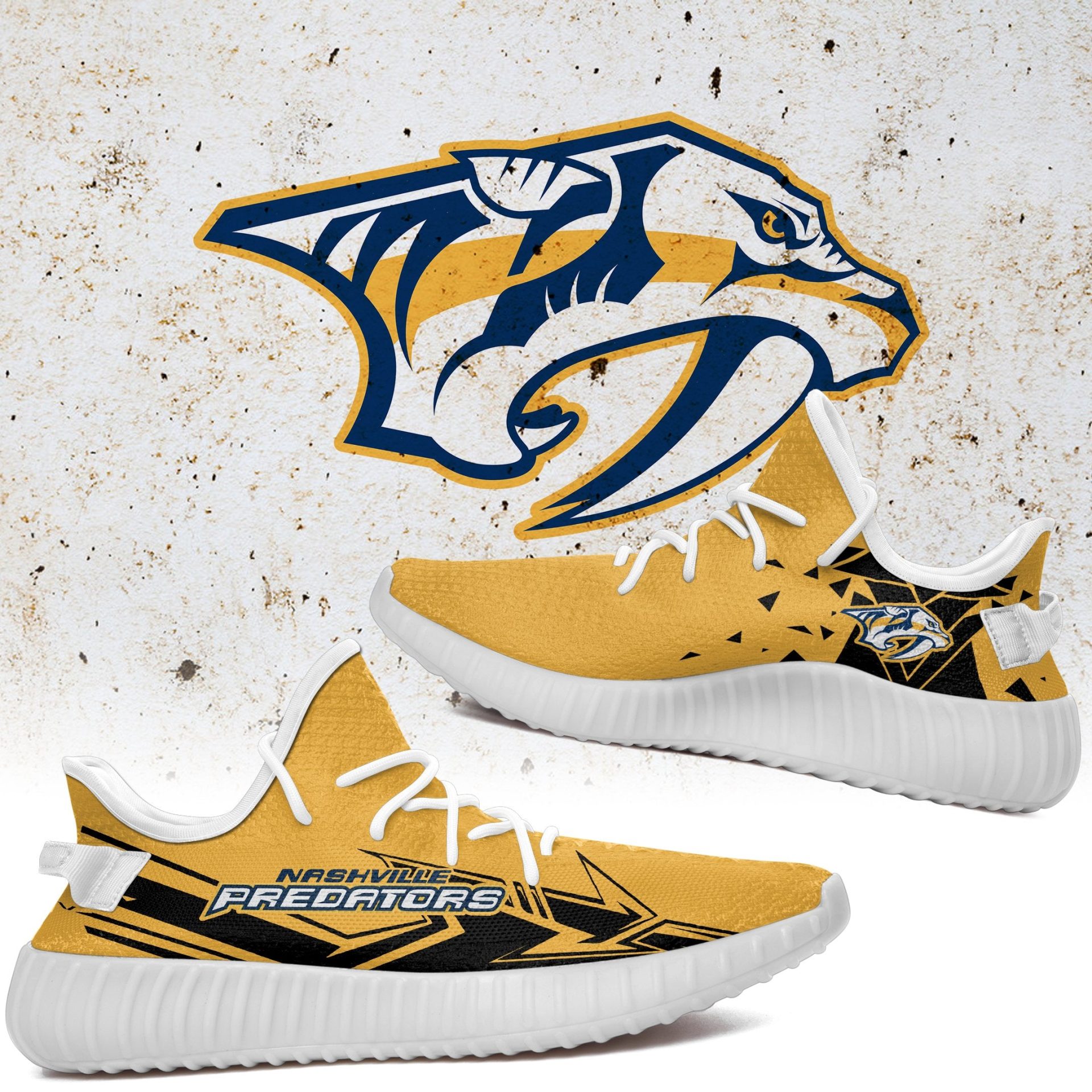 JWFancy Nashville Predators Yeezy Boost Shoes For Men And Women