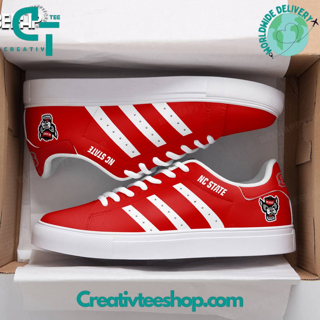 JWFancy NC State Wolfpack Skate Stan Shoes Sneakes For Men And Women