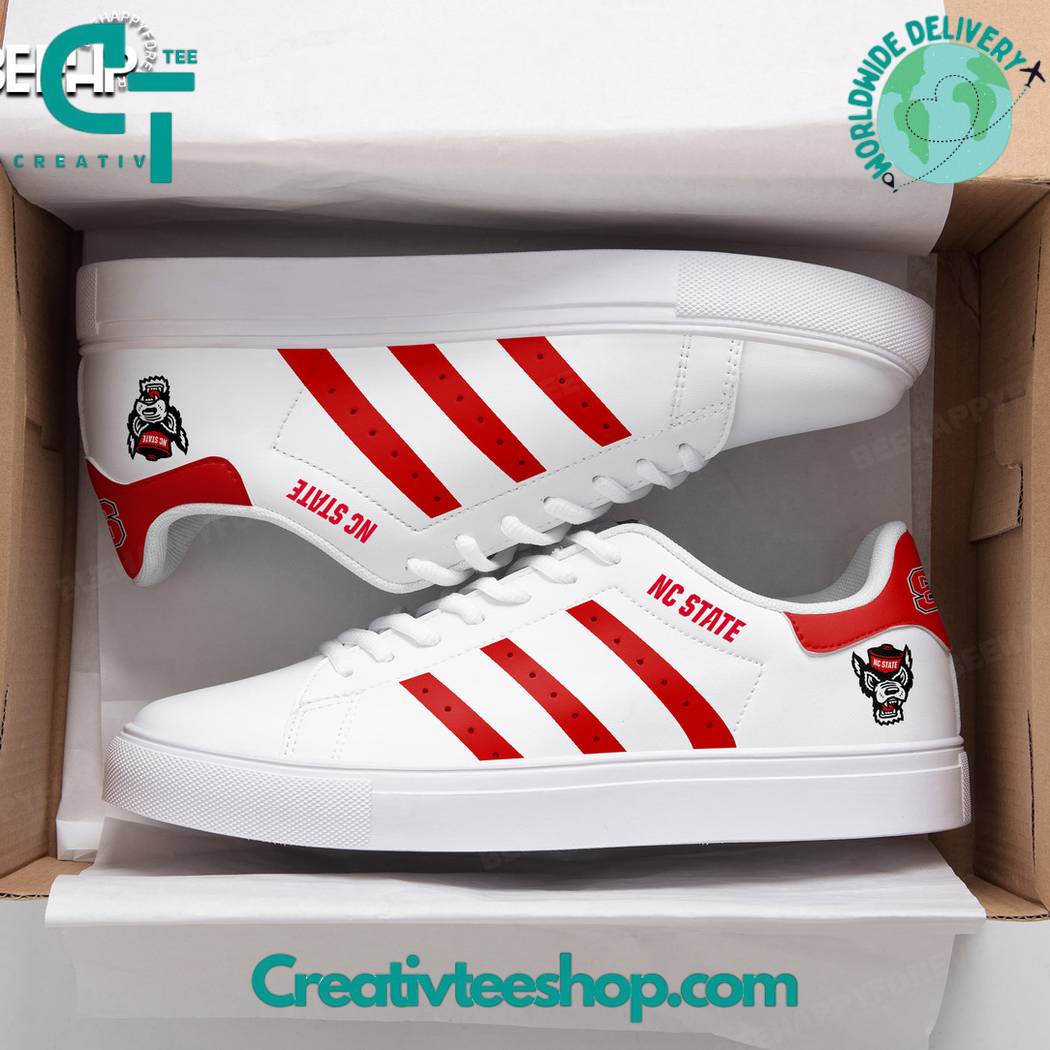 JWFancy NC State Wolfpack Skate Stan Shoes Sneakes For Men And Women