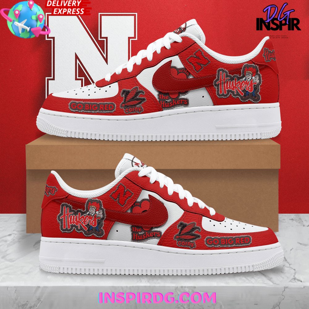 JWFancy Nebraska Cornhuskers Air Low-Top Sneakers Shoes For Men And Women