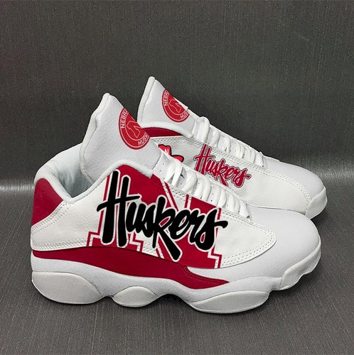 JWFancy Nebraska Cornhuskers AJ13 Sneakers Shoes For Men And Women
