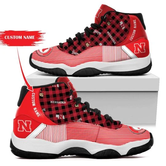 JWFancy Nebraska Cornhuskers AJ13 Sneakers Shoes For Men And Women
