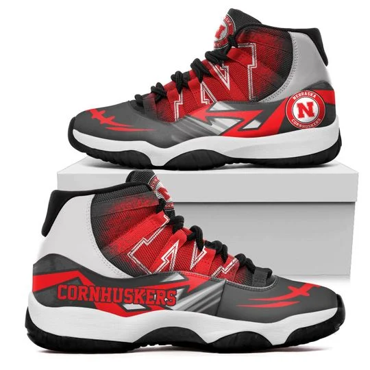 JWFancy Nebraska Cornhuskers AJ13 Sneakers Shoes For Men And Women
