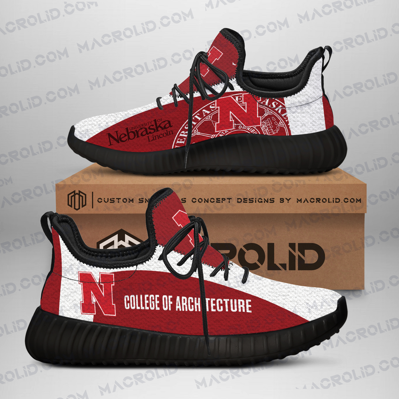 JWFancy Nebraska Cornhuskers Reze Sneakers Shoes For Men And Women