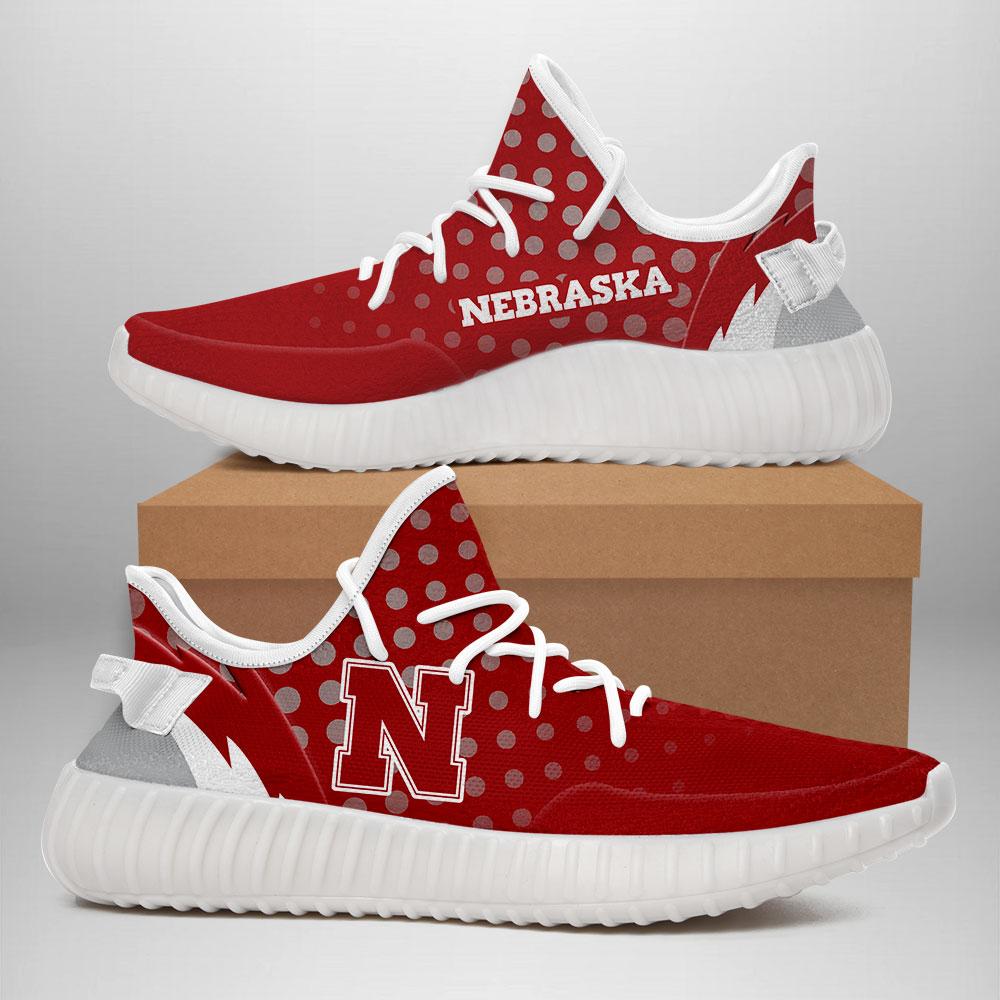 JWFancy Nebraska Cornhuskers Yeezy Boost Shoes For Men And Women