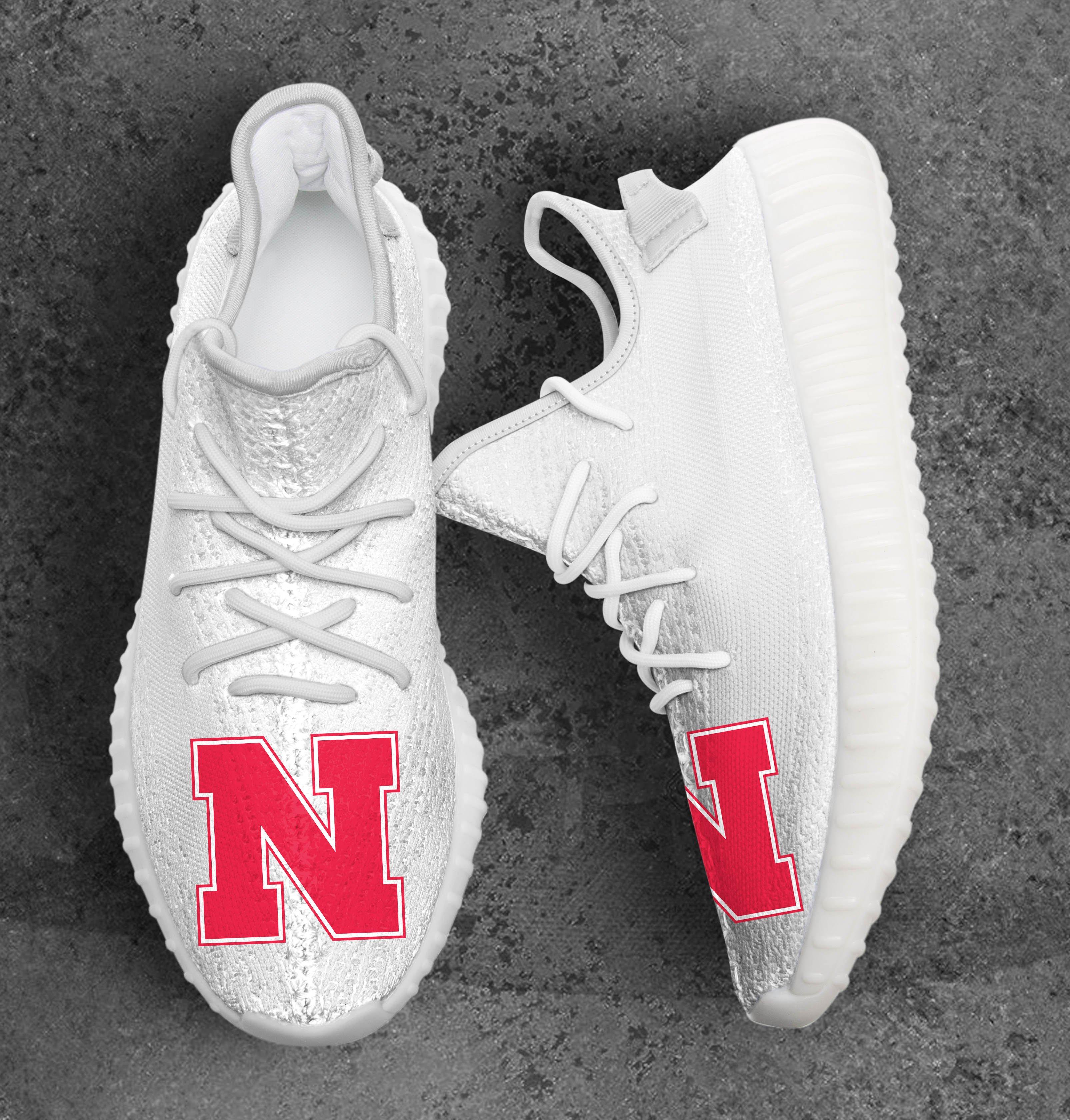 JWFancy Nebraska Cornhuskers Yeezy Boost Shoes For Men And Women