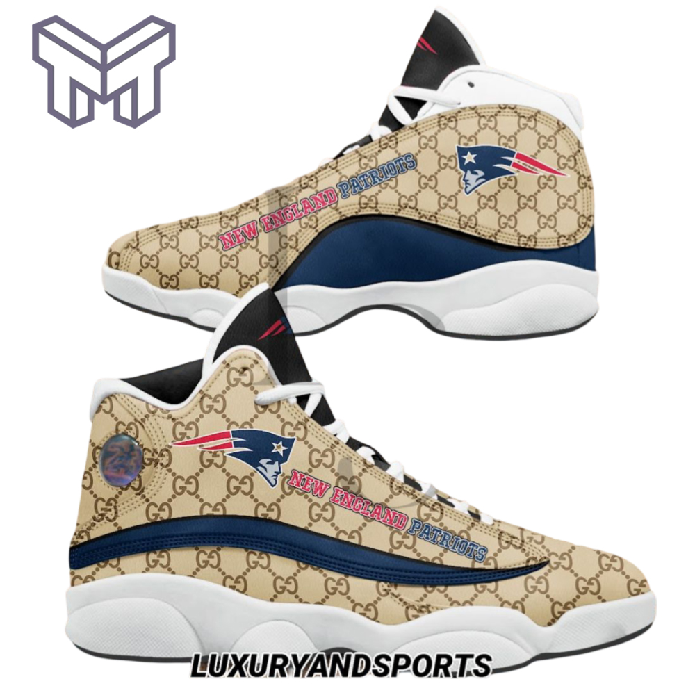 JWFancy New England Patriots AJ13 Sneakers Shoes For Men And Women