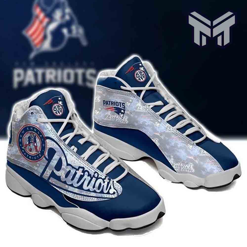 JWFancy New England Patriots AJ13 Sneakers Shoes For Men And Women