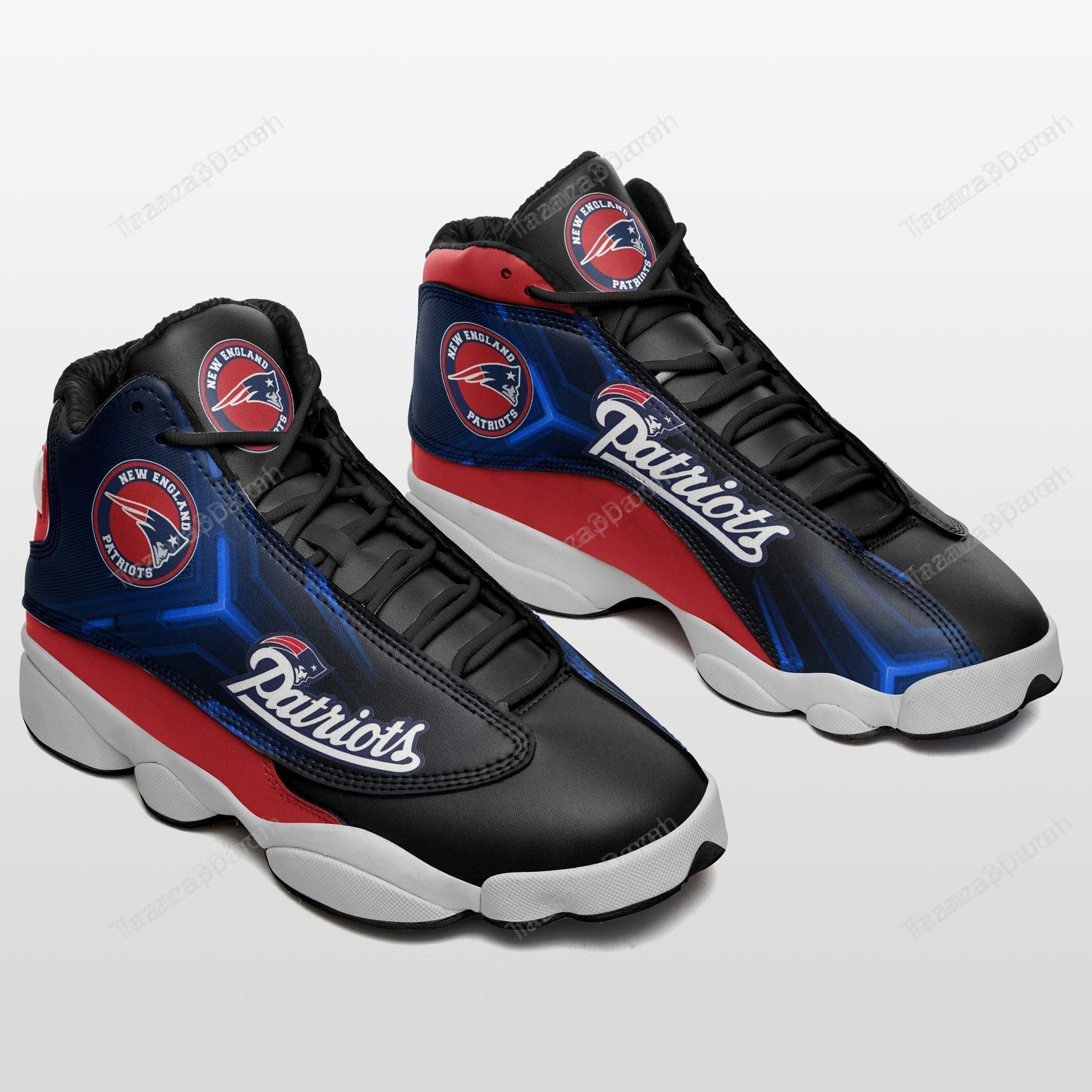 JWFancy New England Patriots AJ13 Sneakers Shoes For Men And Women