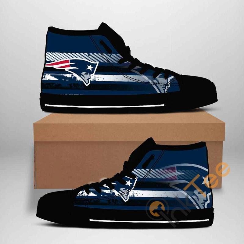 JWFancy New England Patriots High Top Canvas Sneakers Shoes For Men And Women