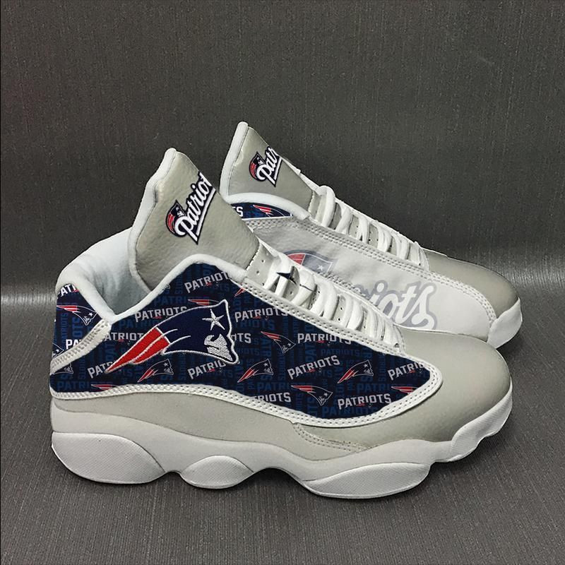 JWFancy New England Patriots NFL AJ13 Sneakers Shoes For Men And Women