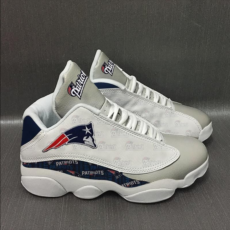 JWFancy New England Patriots NFL AJ13 Sneakers Shoes For Men And Women