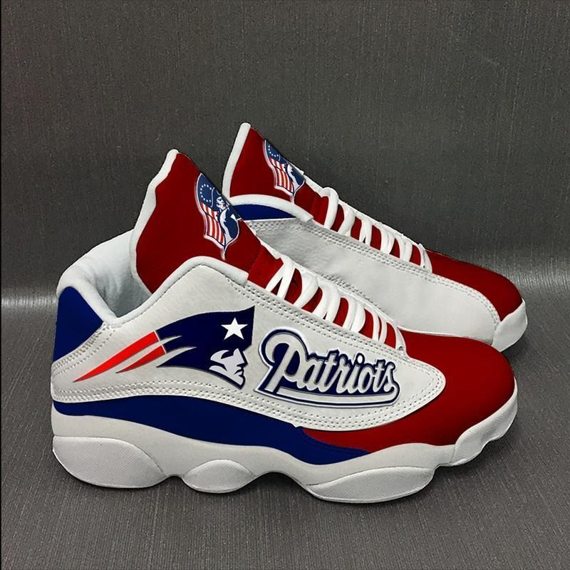 JWFancy New England Patriots NFL AJ13 Sneakers Shoes For Men And Women