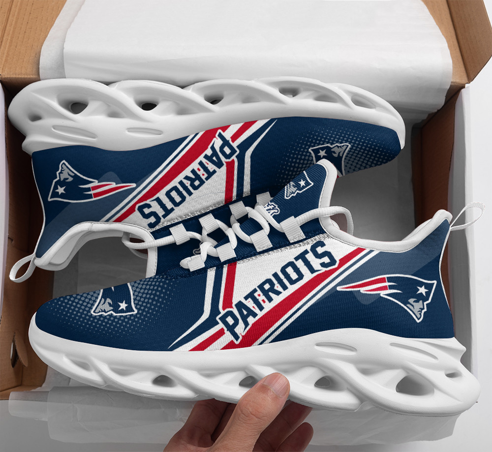 JWFancy New England Patriots NFL Max Soul Shoes Sneakers For Men And Women