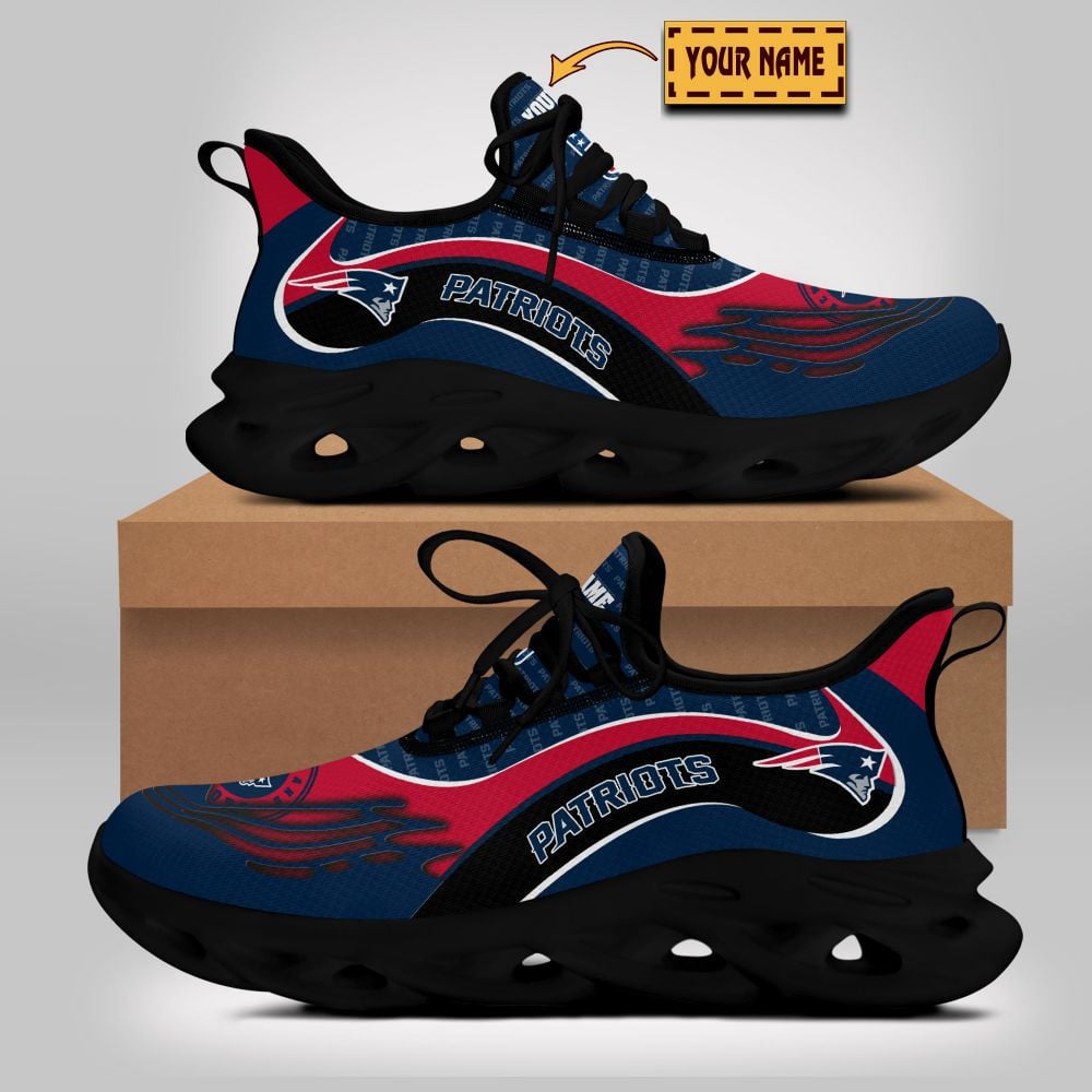 JWFancy New England Patriots NFL Max Soul Shoes Sneakers For Men And Women