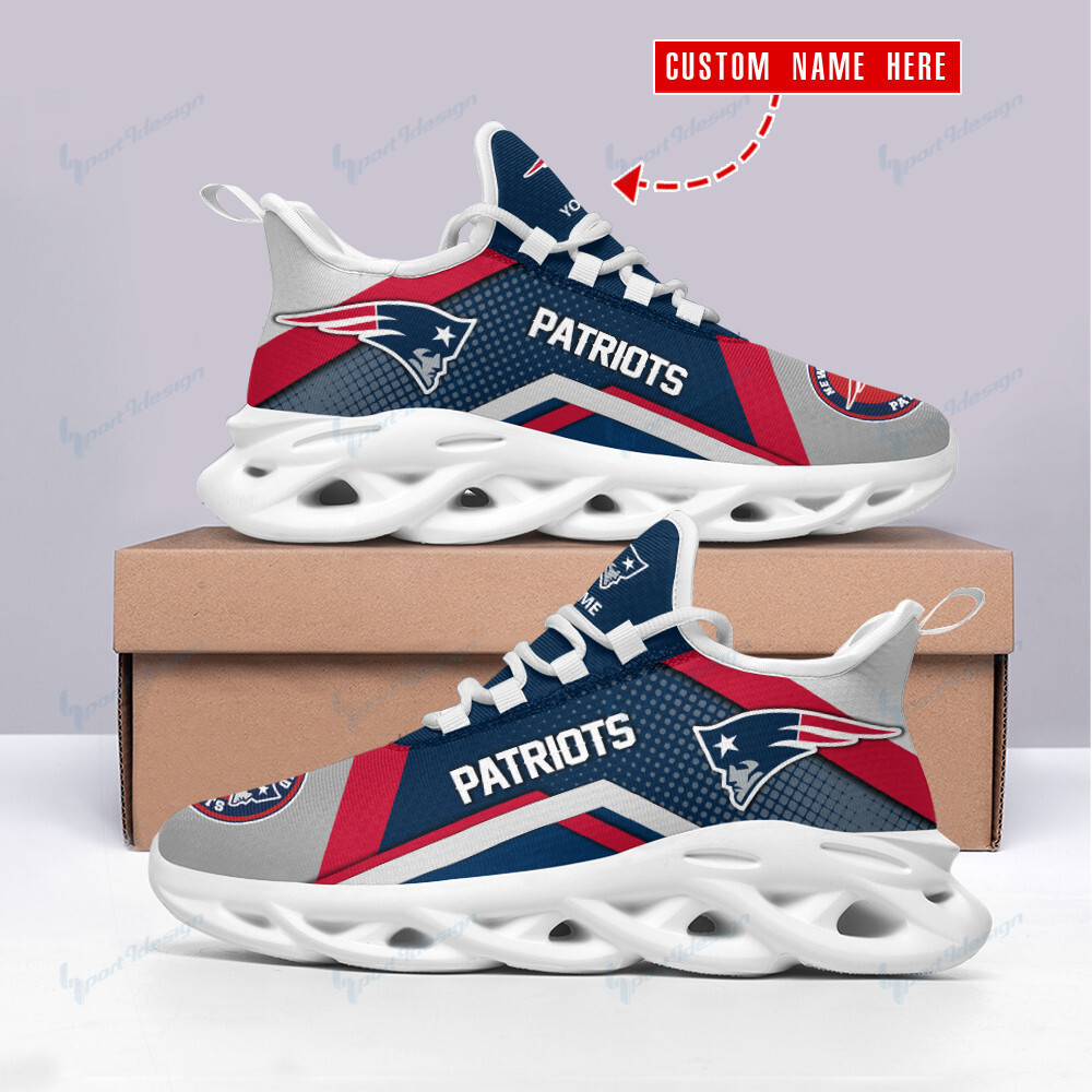 JWFancy New England Patriots NFL Max Soul Shoes Sneakers For Men And Women
