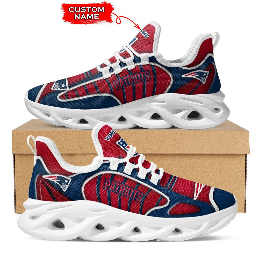 JWFancy New England Patriots NFL Max Soul Shoes Sneakers For Men And Women