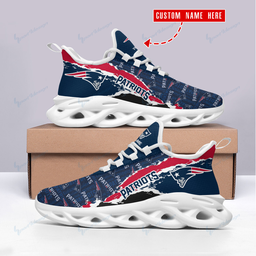 JWFancy New England Patriots NFL Max Soul Shoes Sneakers For Men And Women