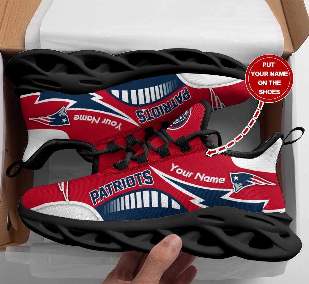 JWFancy New England Patriots NFL Max Soul Shoes Sneakers For Men And Women
