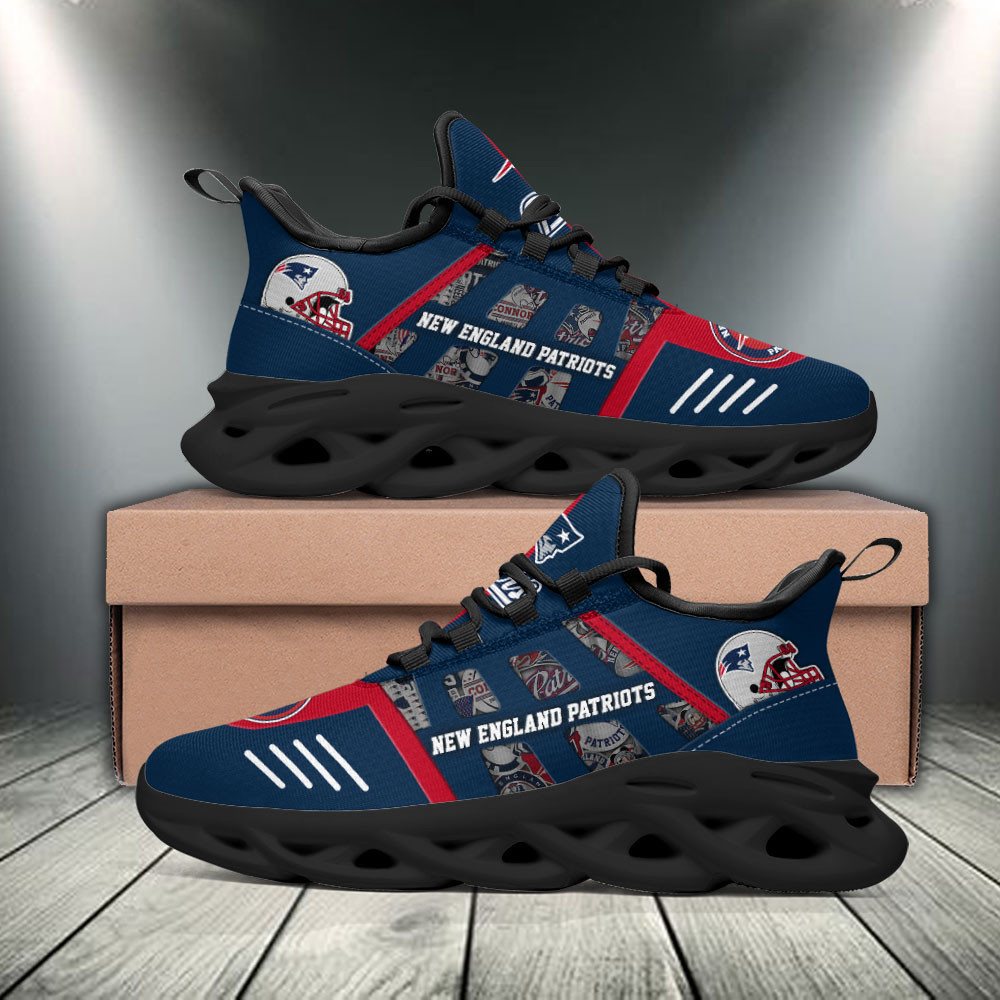 JWFancy New England Patriots NFL Max Soul Shoes Sneakers For Men And Women
