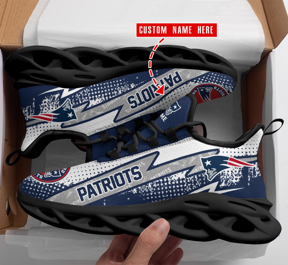 JWFancy New England Patriots NFL Max Soul Shoes Sneakers For Men And Women