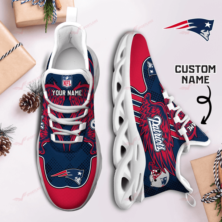 JWFancy New England Patriots NFL Max Soul Shoes Sneakers For Men And Women