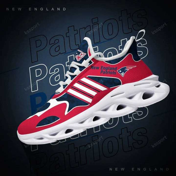 JWFancy New England Patriots NFL Max Soul Shoes Sneakers For Men And Women