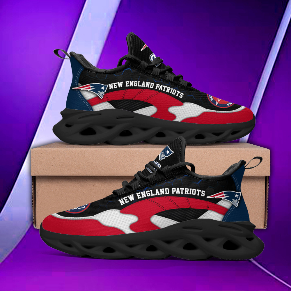 JWFancy New England Patriots NFL Max Soul Shoes Sneakers For Men And Women