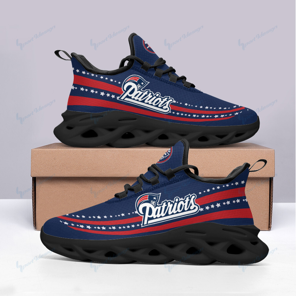 JWFancy New England Patriots NFL Max Soul Shoes Sneakers For Men And Women