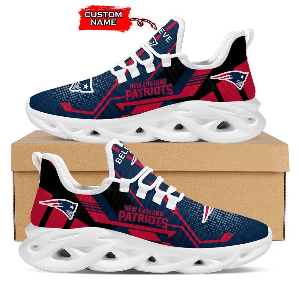 JWFancy New England Patriots NFL Max Soul Shoes Sneakers For Men And Women
