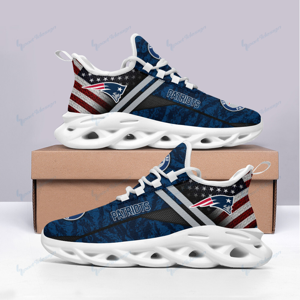 JWFancy New England Patriots NFL Max Soul Shoes Sneakers For Men And Women