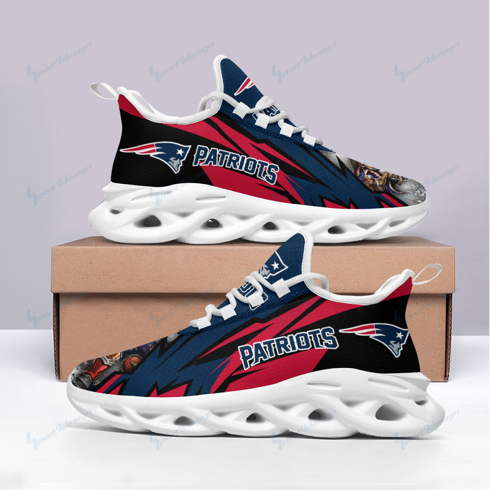 JWFancy New England Patriots NFL Max Soul Shoes Sneakers For Men And Women