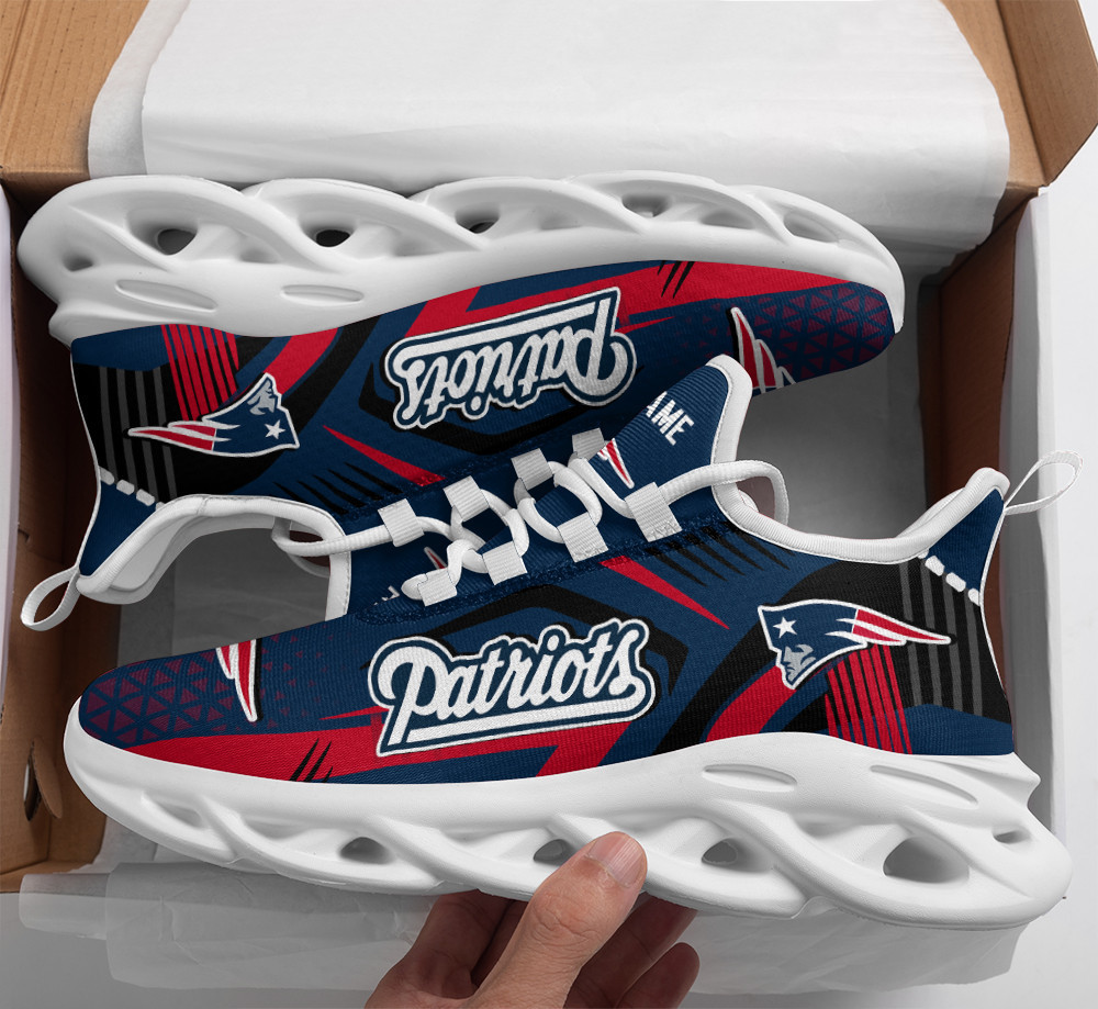 JWFancy New England Patriots NFL Max Soul Shoes Sneakers For Men And Women