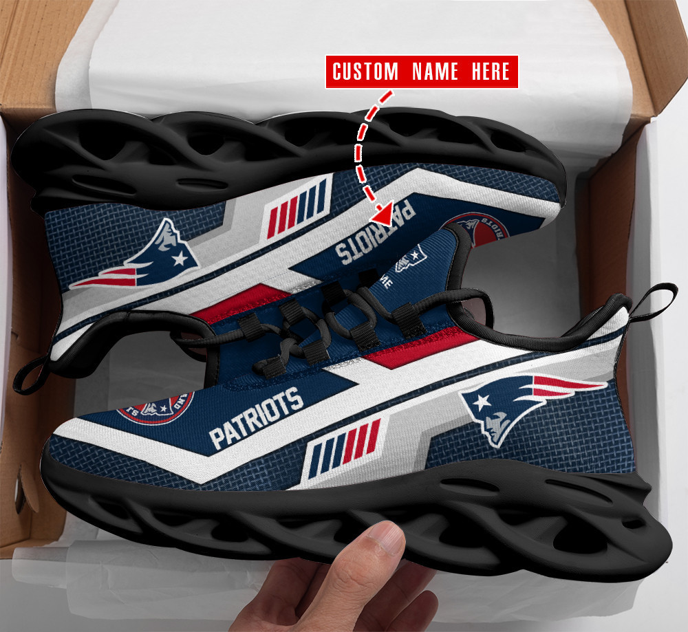 JWFancy New England Patriots NFL Max Soul Shoes Sneakers For Men And Women