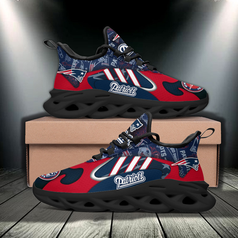 JWFancy New England Patriots NFL Max Soul Shoes Sneakers For Men And Women