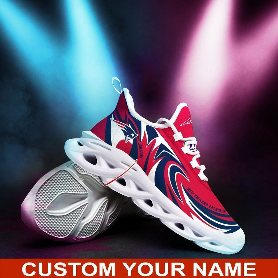 JWFancy New England Patriots NFL Max Soul Shoes Sneakers For Men And Women
