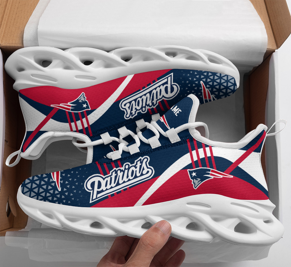 JWFancy New England Patriots NFL Max Soul Shoes Sneakers For Men And Women