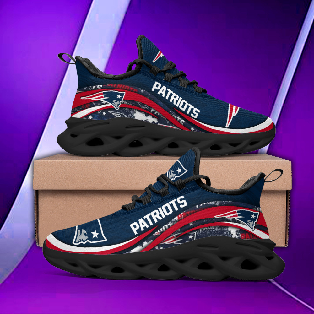 JWFancy New England Patriots NFL Max Soul Shoes Sneakers For Men And Women