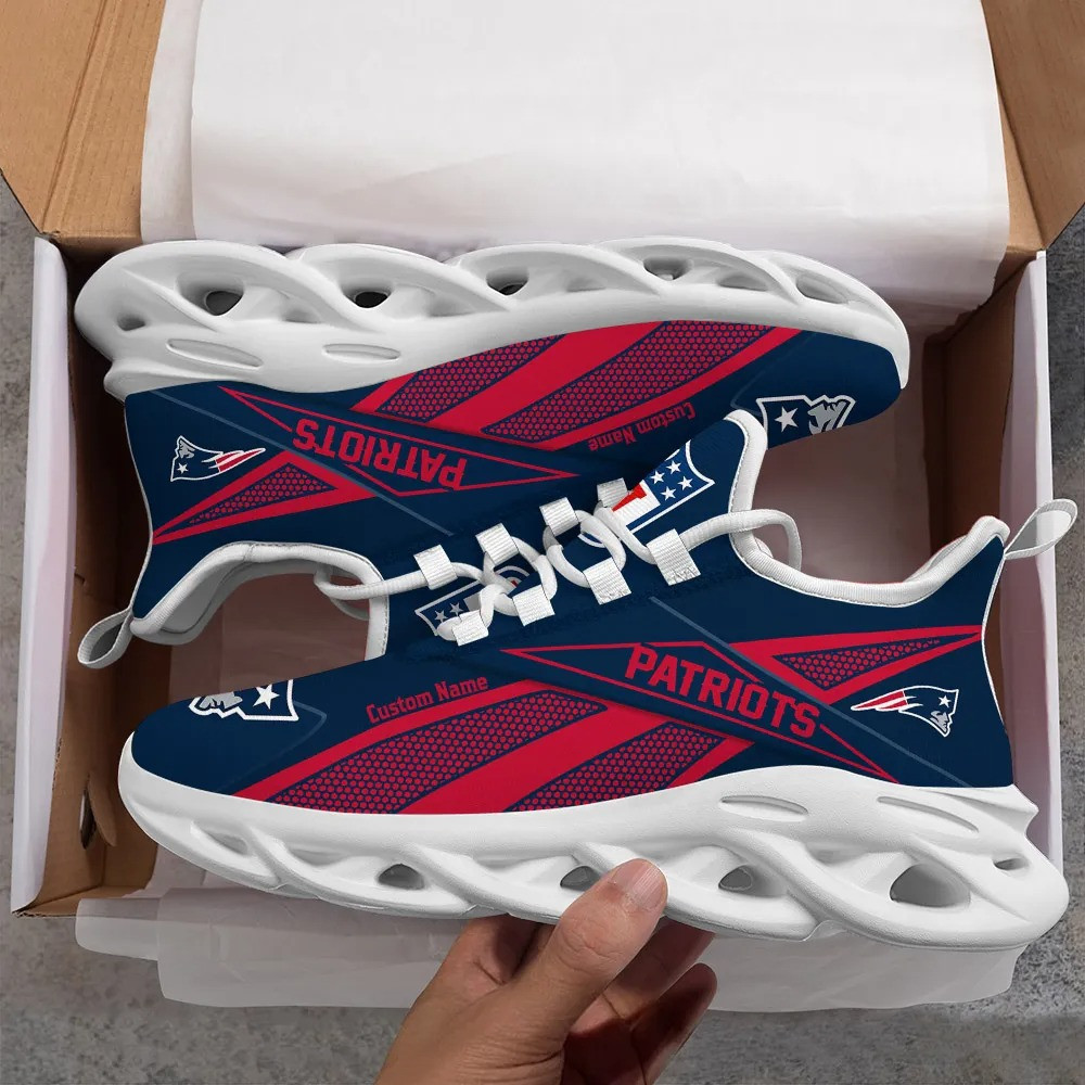 JWFancy New England Patriots NFL Max Soul Shoes Sneakers For Men And Women