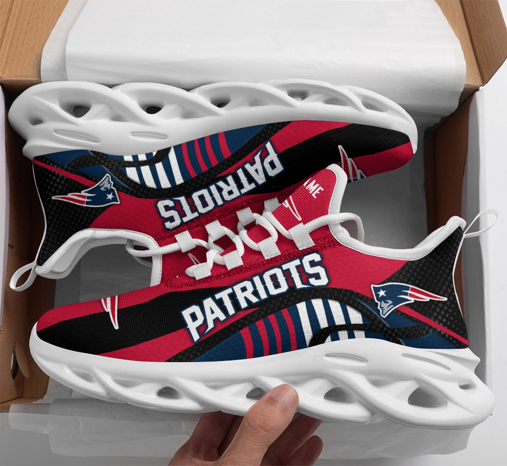 JWFancy New England Patriots NFL Max Soul Shoes Sneakers For Men And Women