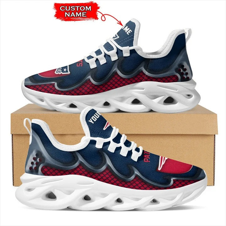 JWFancy New England Patriots NFL Max Soul Shoes Sneakers For Men And Women