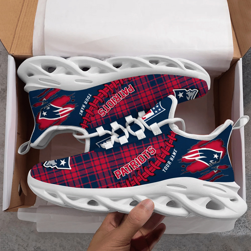 JWFancy New England Patriots NFL Max Soul Shoes Sneakers For Men And Women