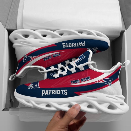 JWFancy New England Patriots NFL Max Soul Shoes Sneakers For Men And Women