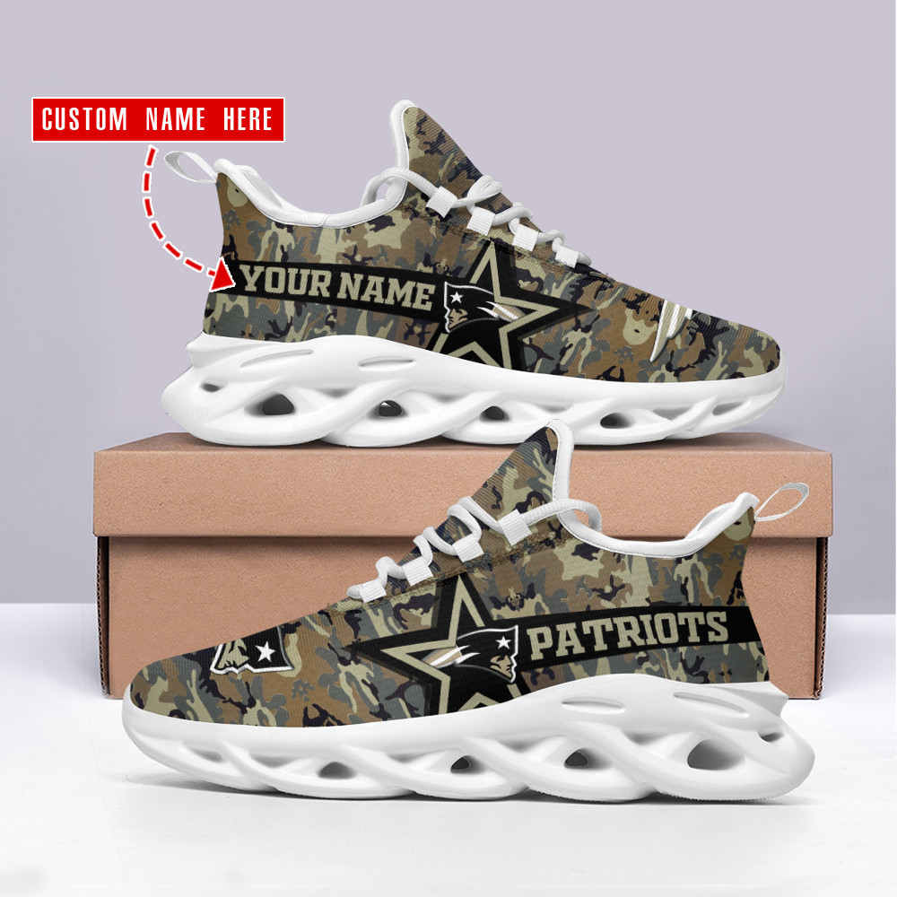 JWFancy New England Patriots NFL Max Soul Shoes Sneakers For Men And Women