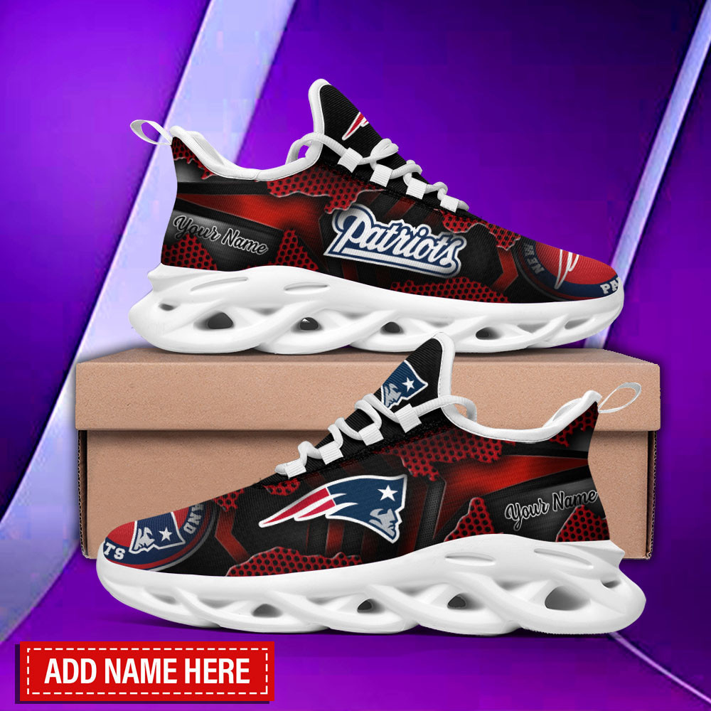 JWFancy New England Patriots NFL Max Soul Shoes Sneakers For Men And Women