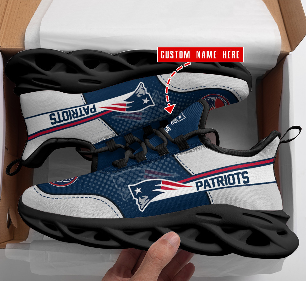 JWFancy New England Patriots NFL Max Soul Shoes Sneakers For Men And Women
