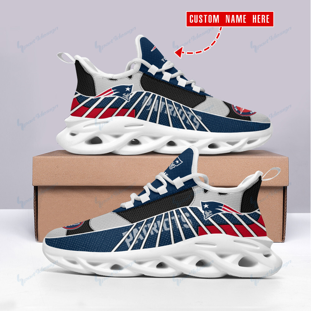 JWFancy New England Patriots NFL Max Soul Shoes Sneakers For Men And Women