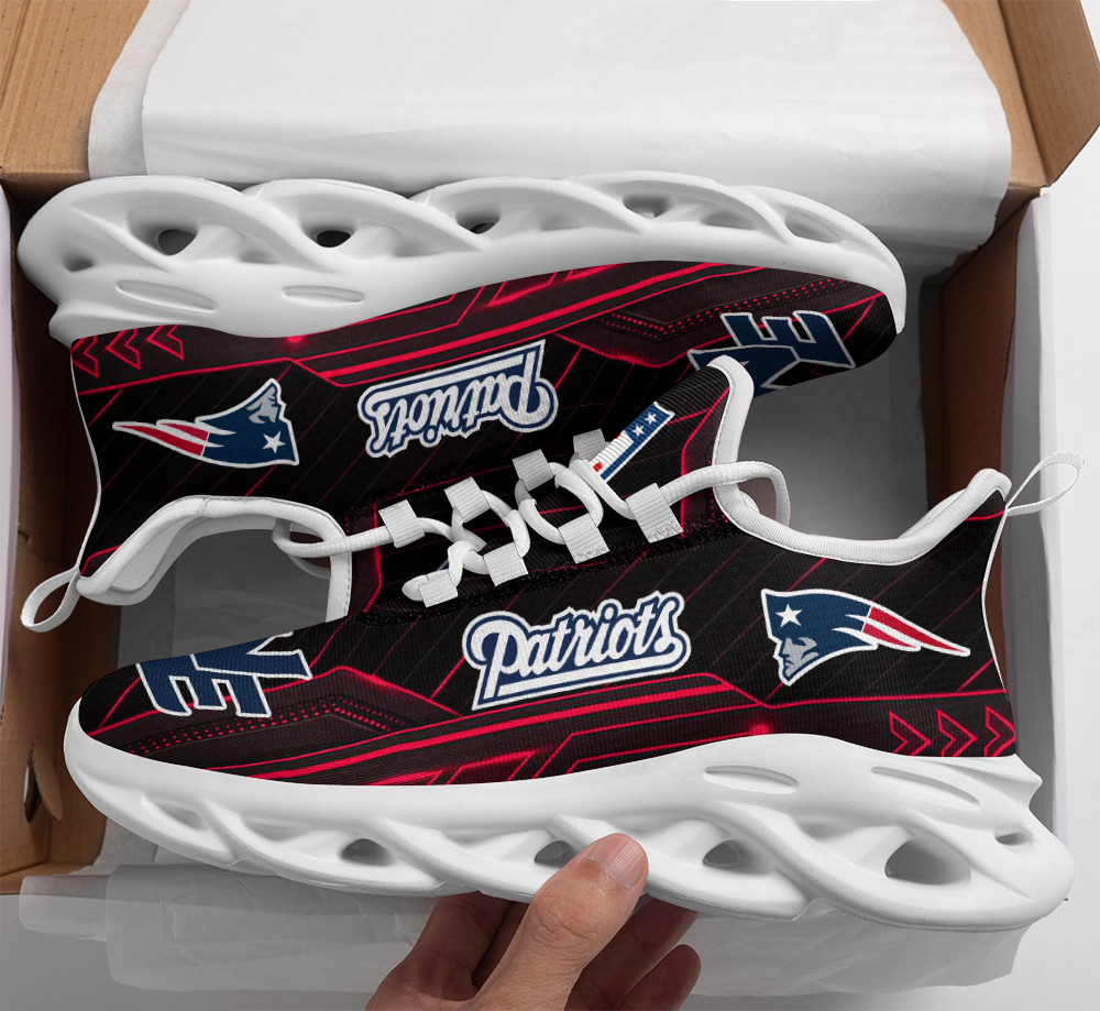JWFancy New England Patriots NFL Max Soul Shoes Sneakers For Men And Women