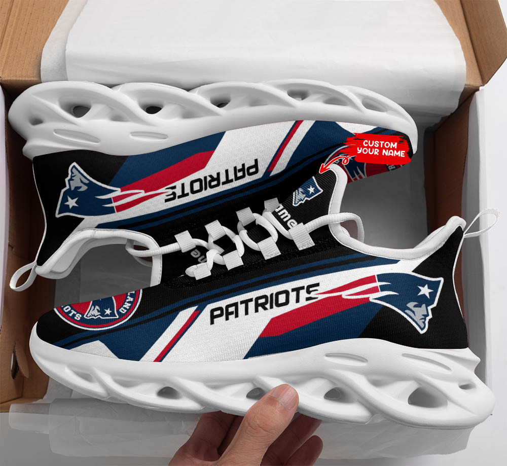 JWFancy New England Patriots NFL Max Soul Shoes Sneakers For Men And Women